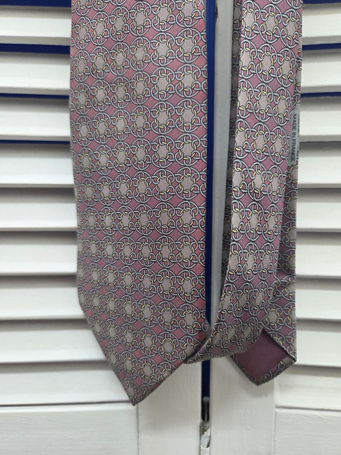 에르메스 패턴 타이 상품이미지2