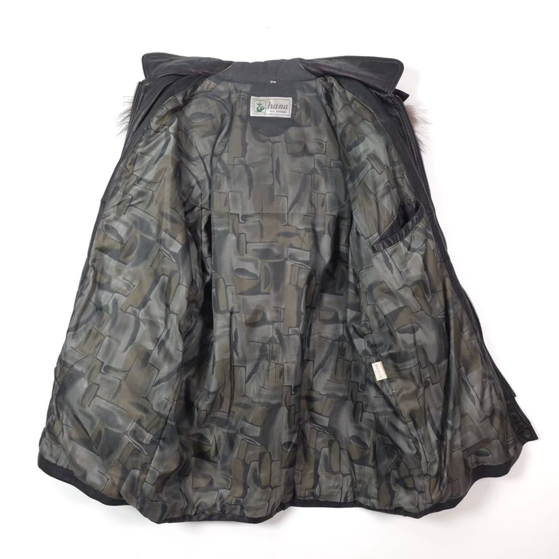 Hana Fashion 리얼 양가죽 100 퍼 후드 하프 자켓 상품이미지5