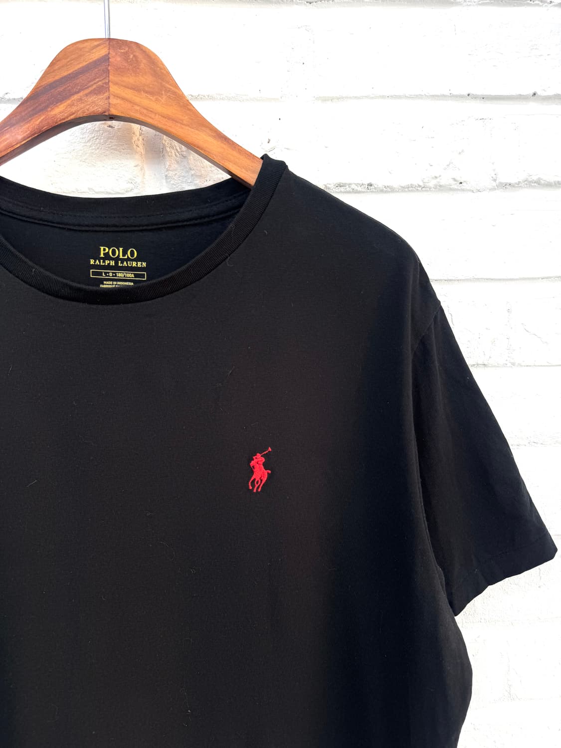 폴로 블랙 반팔티 상품이미지4