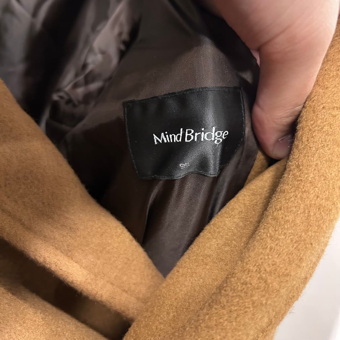 마인드브리지 케시미어블랜드 베이직 더블 롱코트 상품이미지3