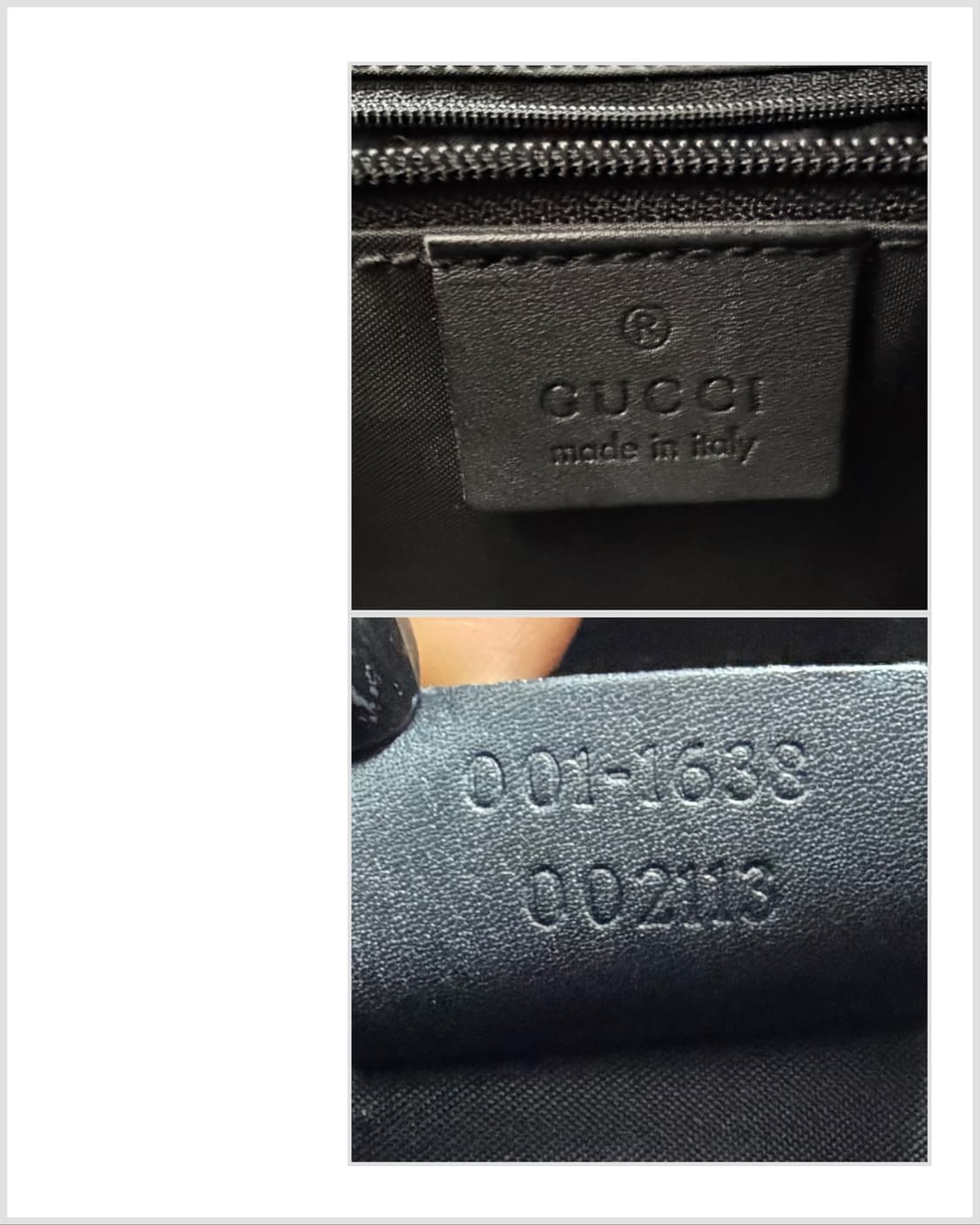 구찌 뱀부 핸들 레더 숄더백 상품이미지10