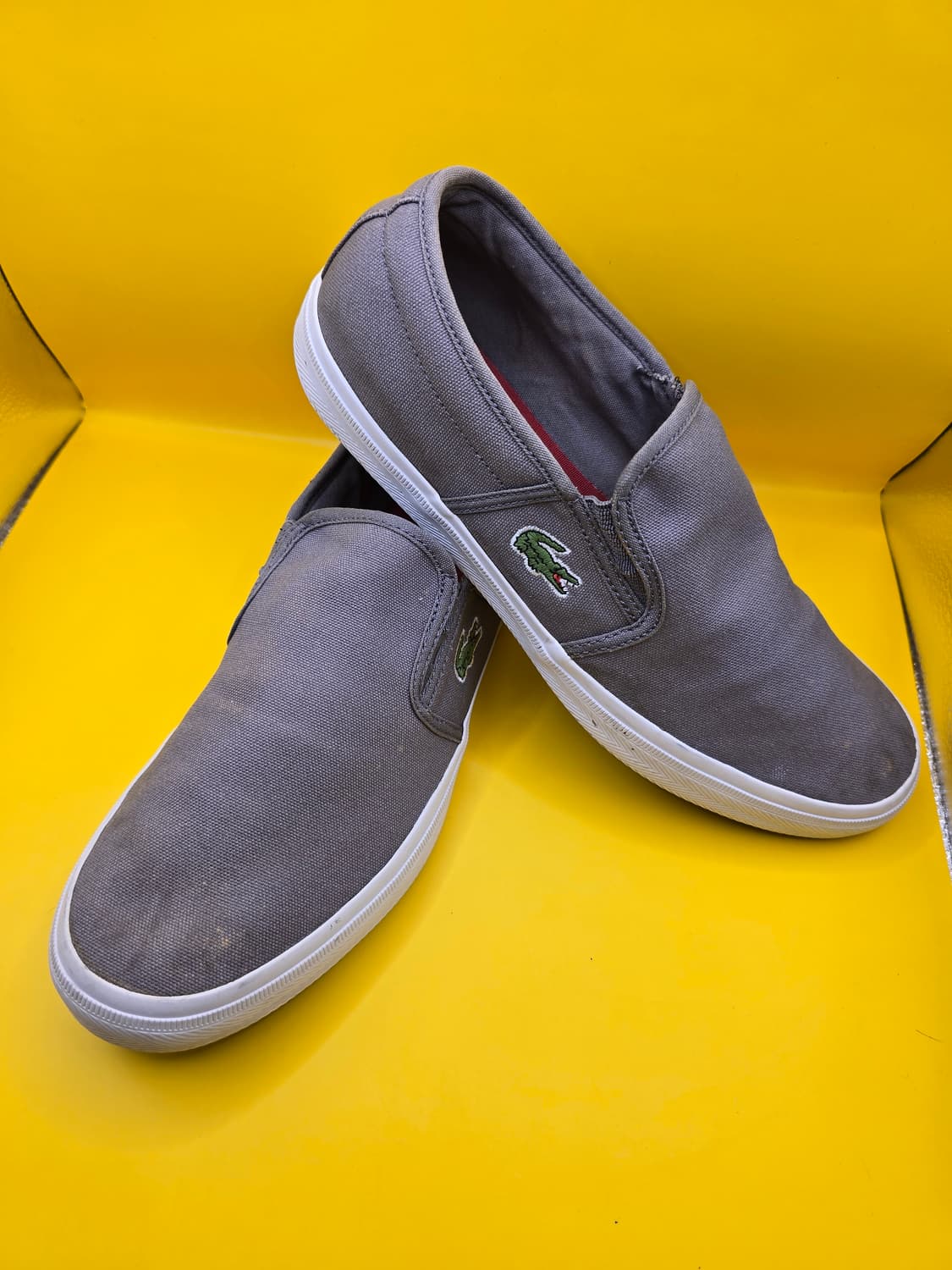 라코스테 슬립온 운동화 (그레이)255~260 상품이미지1