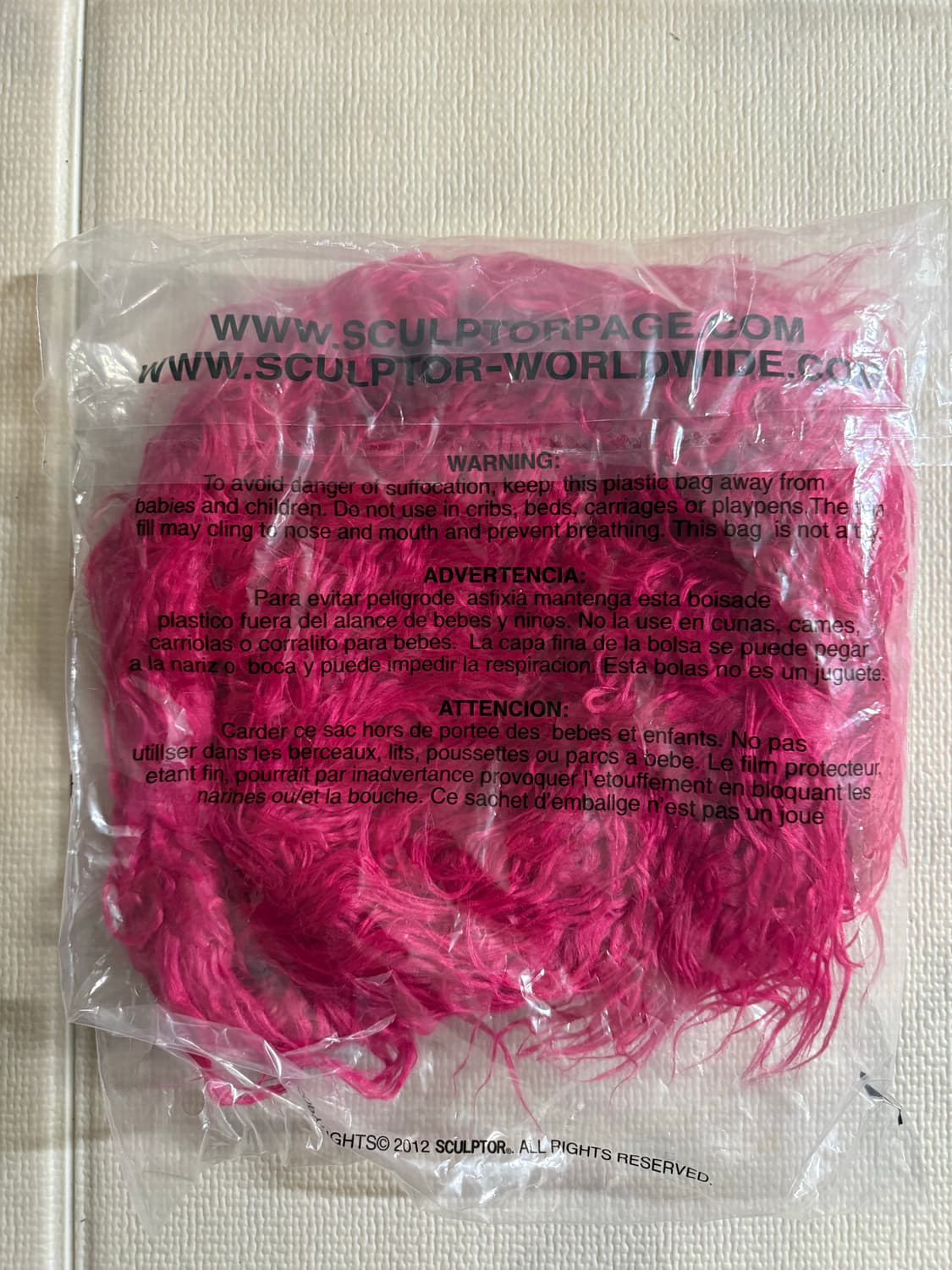 스컬프터 몽골리안 숄더백 핑크 상품이미지4