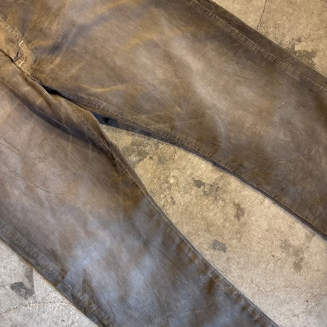 일본 리 코듀로이 부츠컷 상품이미지7