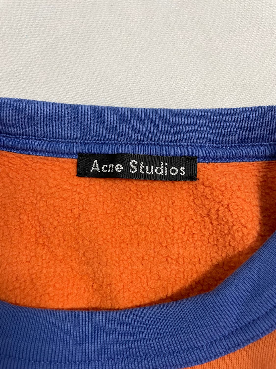 아크네스튜디오 kid 배색 크루넥 맨투맨 XS <556> 상품이미지5