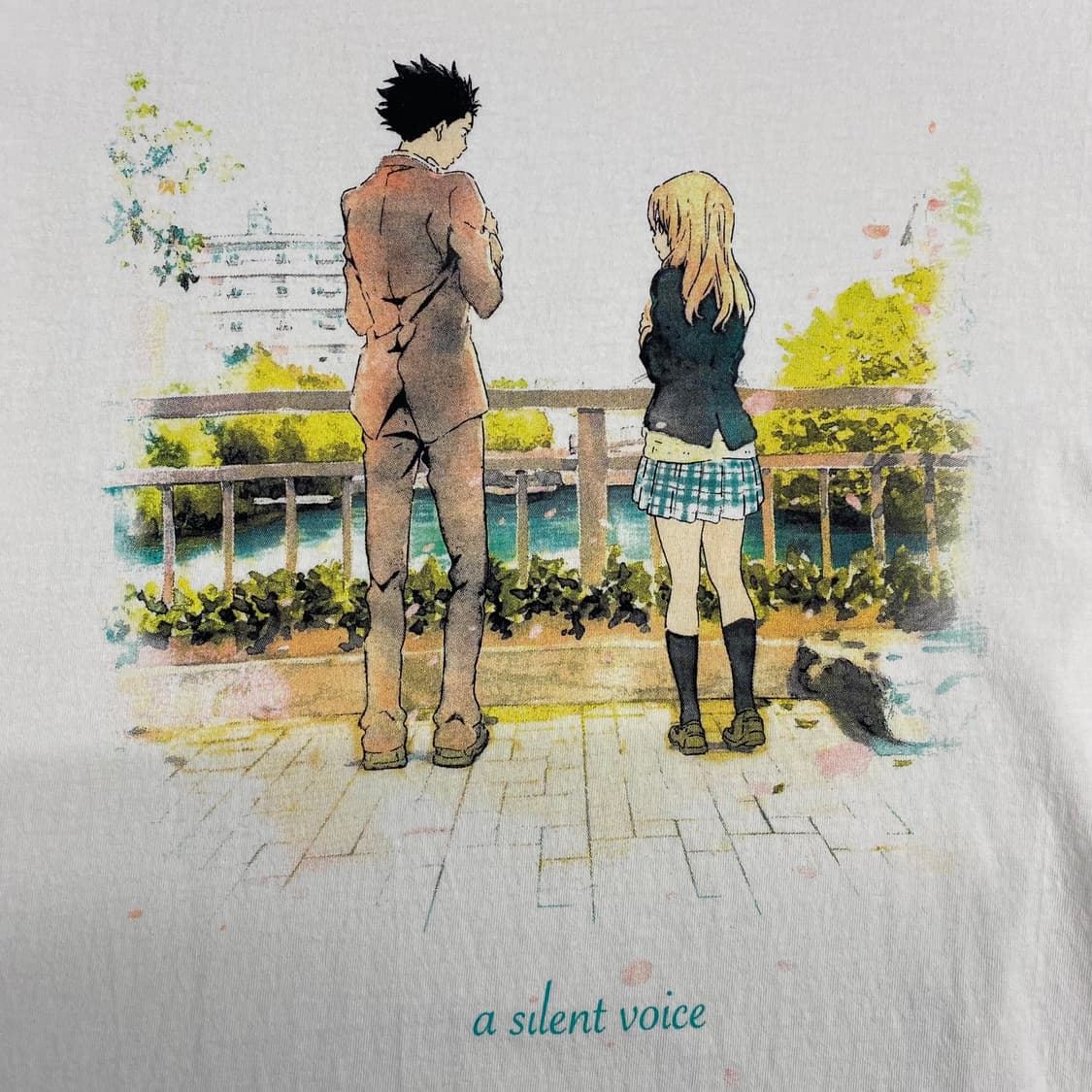 목소리의형태 부틀렉 애니메이션 티셔츠 상품이미지4