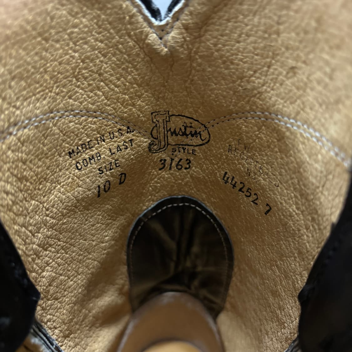 저스틴 justin 웨스턴 부츠 10D (275~280) 상품이미지10