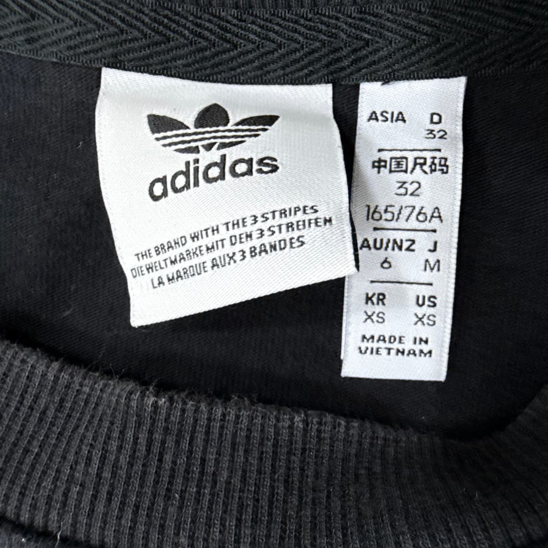 XS 아디다스 코튼 반팔 티셔츠 0327T 상품이미지3