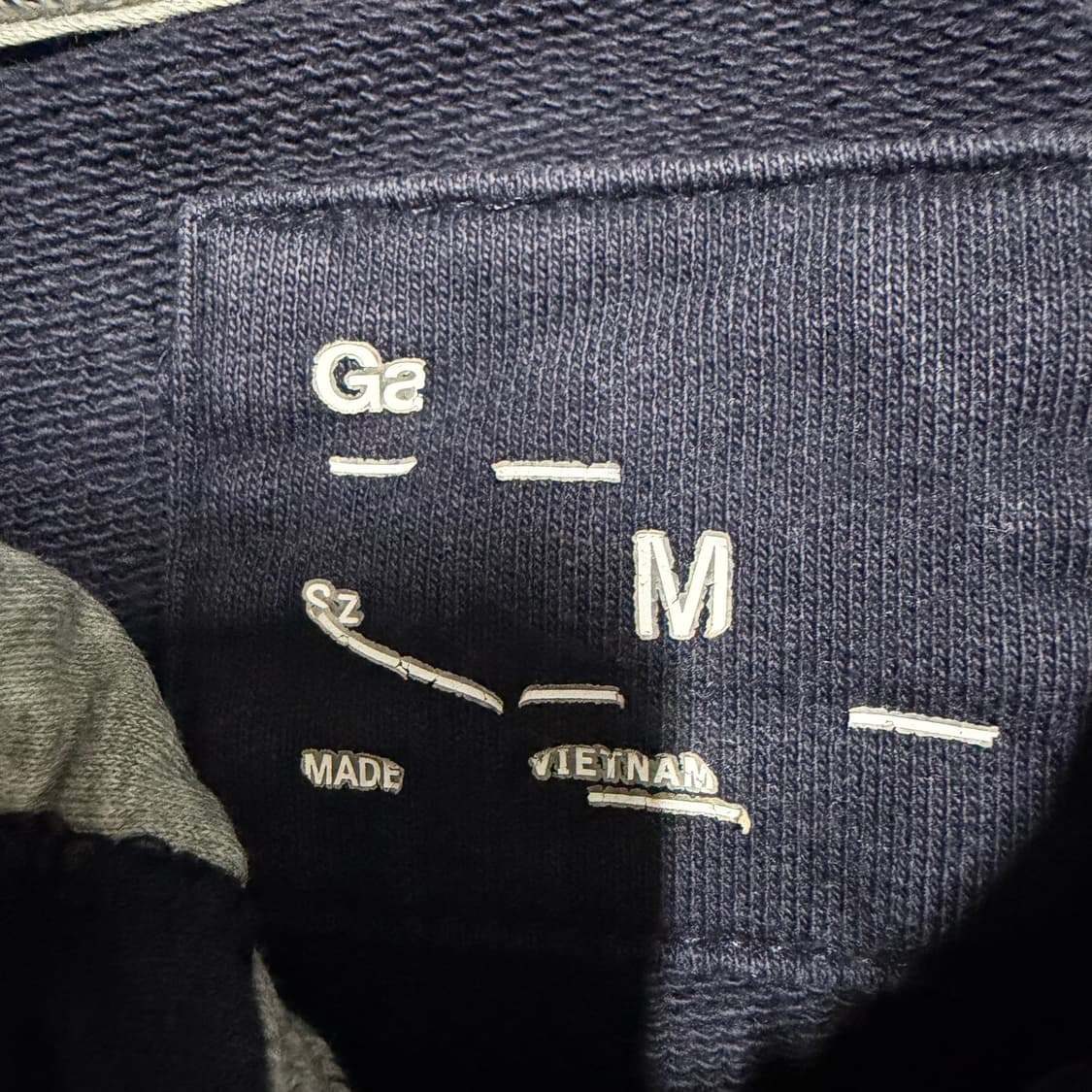 갭 네이비 후드집업 m 상품이미지3