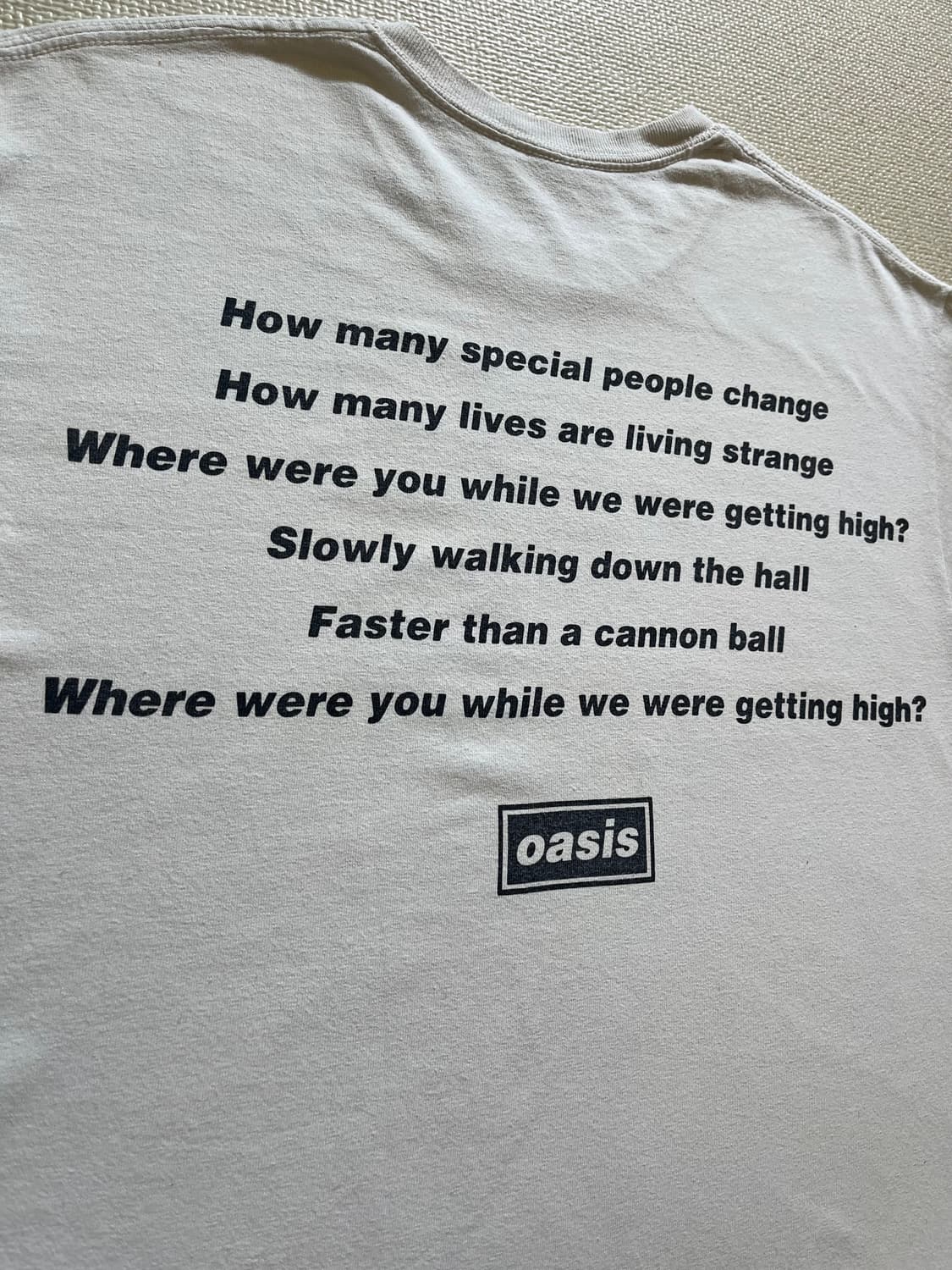 ADAM ET ROPE X OASIS champagne supernova 상품이미지5
