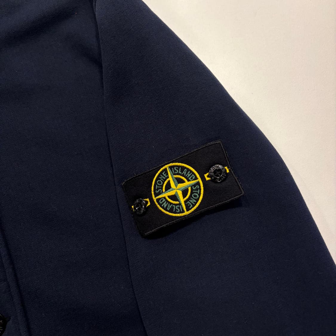 [M] 스톤아일랜드 와팬 네이비 버튼 자켓 C671 상품이미지4