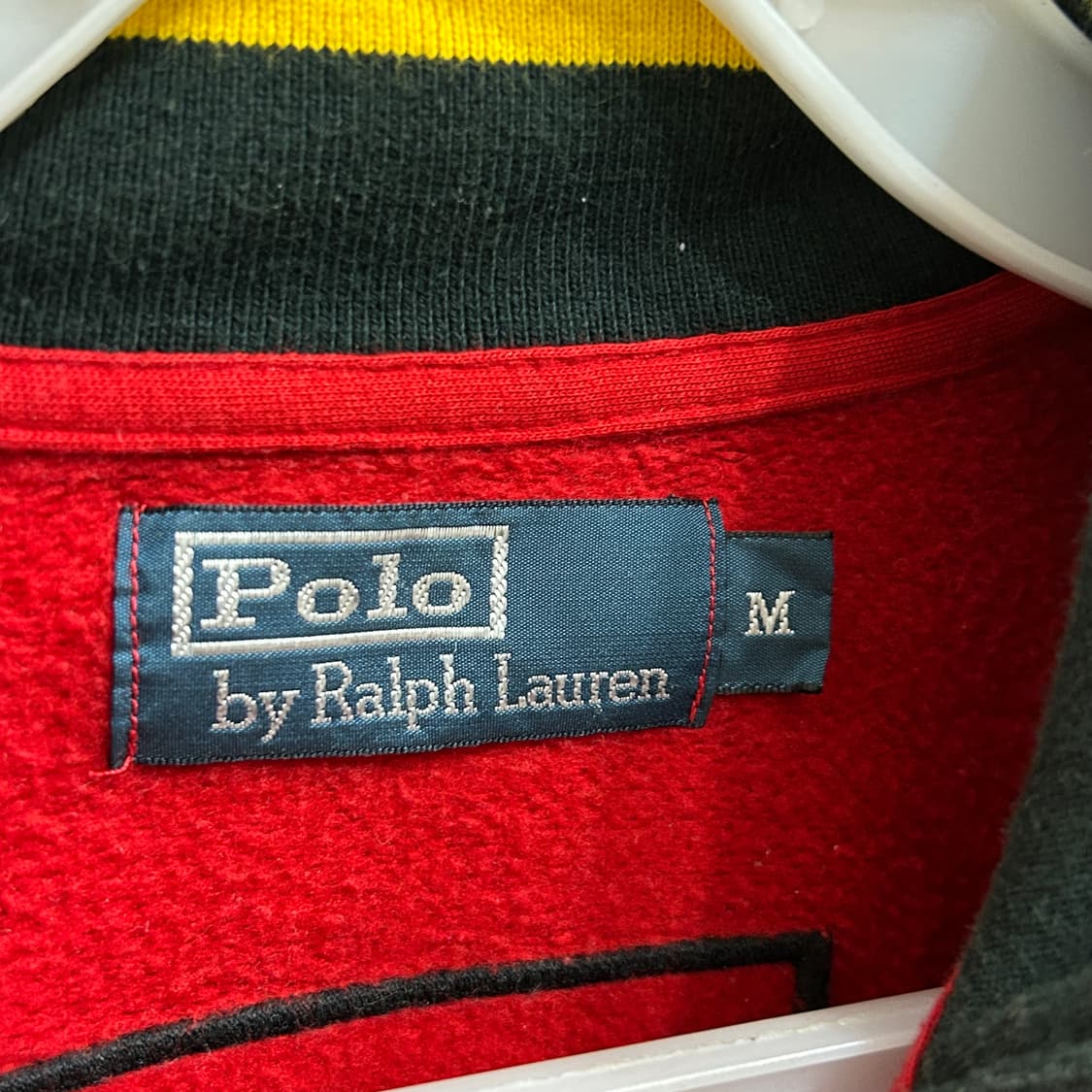 폴로 랄프로렌 레드 스페인 코튼 집업자켓 상품이미지5