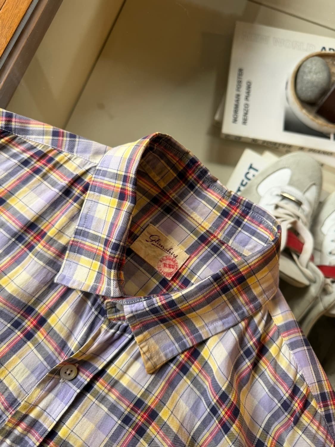 글랜셔츠 마드라스 셔츠 100 상품이미지8