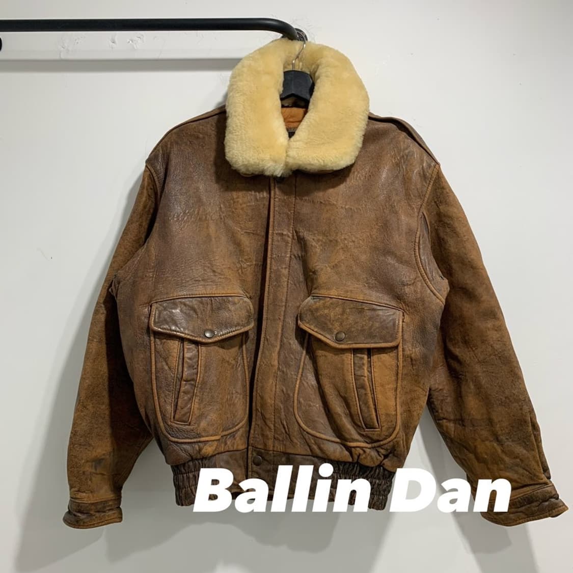 리얼레더 가죽 무스탕자켓 상품이미지1