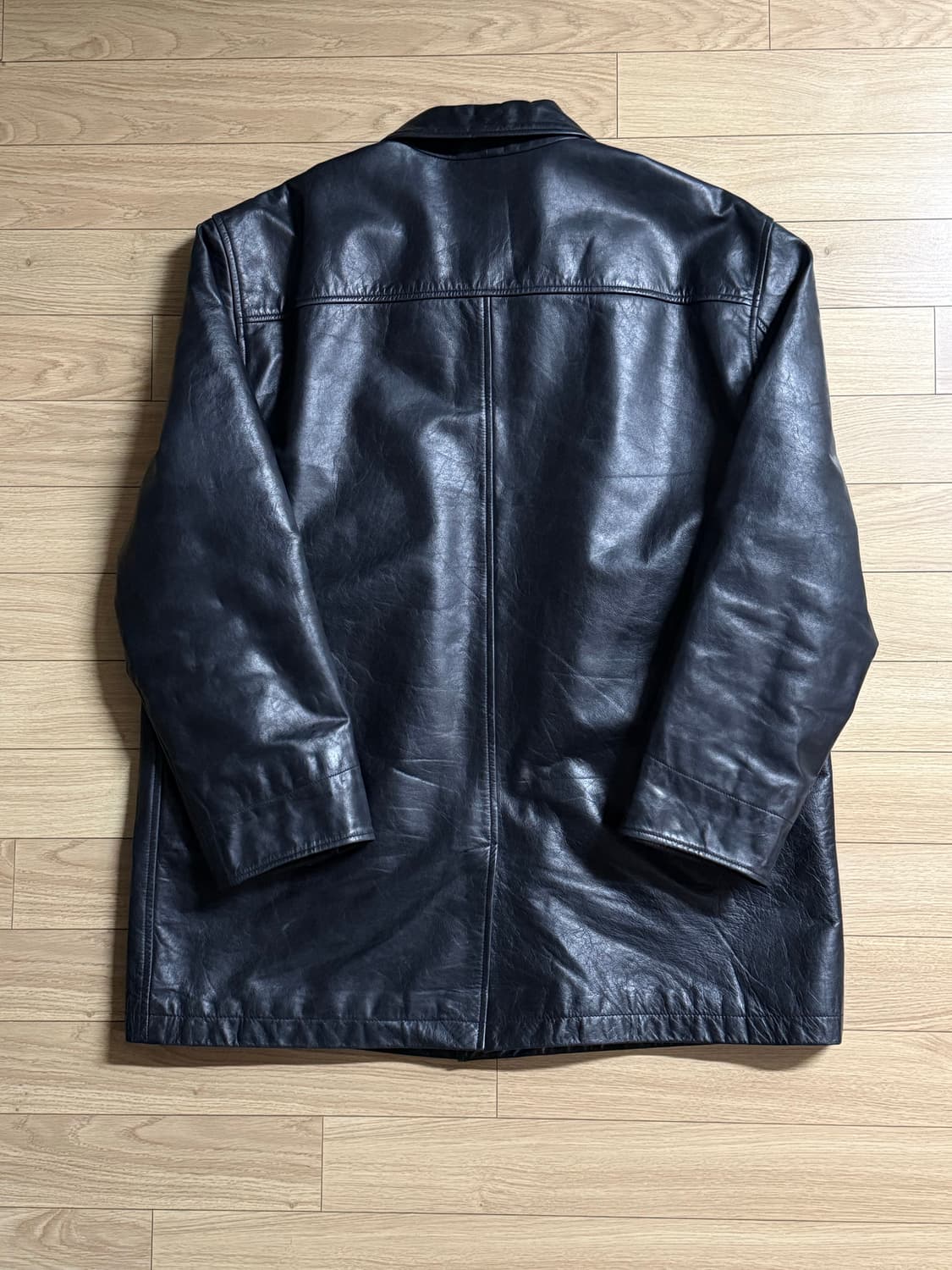 [XXL] 올드갭 레더 카코트 상품이미지2