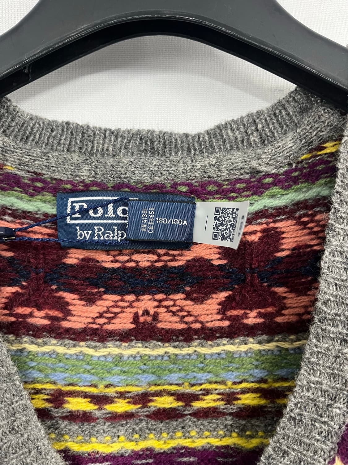 폴로 랄프로렌 인타르시아 니트 베스트 L사이즈 상품이미지3