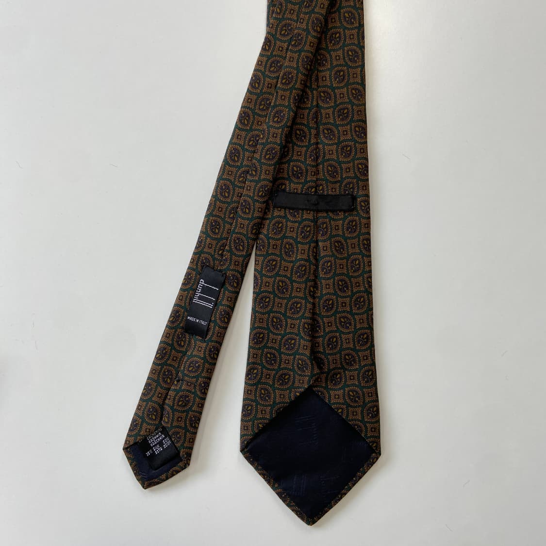 던힐(dunhill) 명품 정품 캐시미어 넥타이  상품이미지2