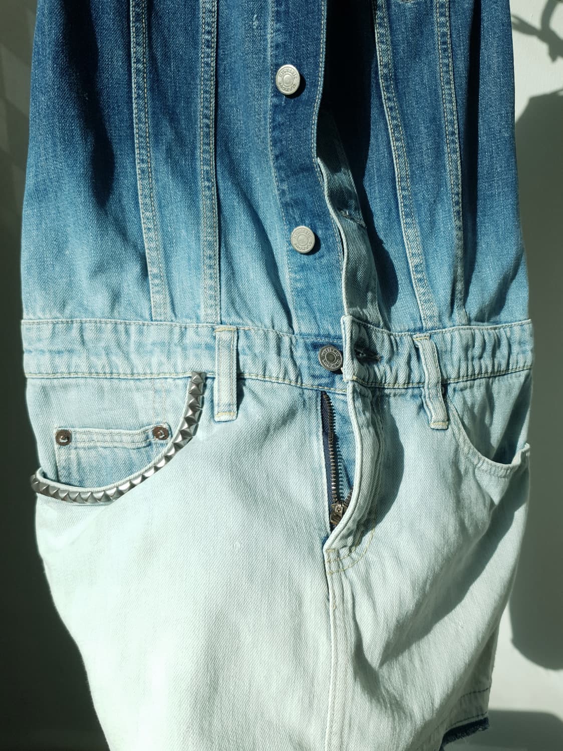 90s Hysteric Glamour Denim Onepiece 상품이미지5