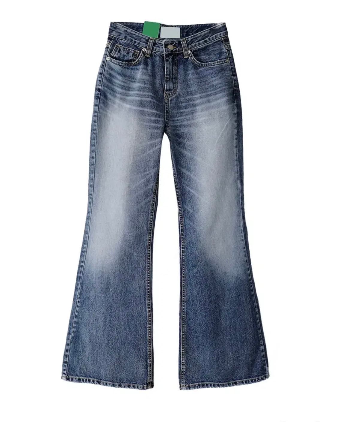 (새상품) 시크윈 시티 퓨어캣 세미와이드 부츠컷 데님팬츠 키이라 ootj 상품이미지1