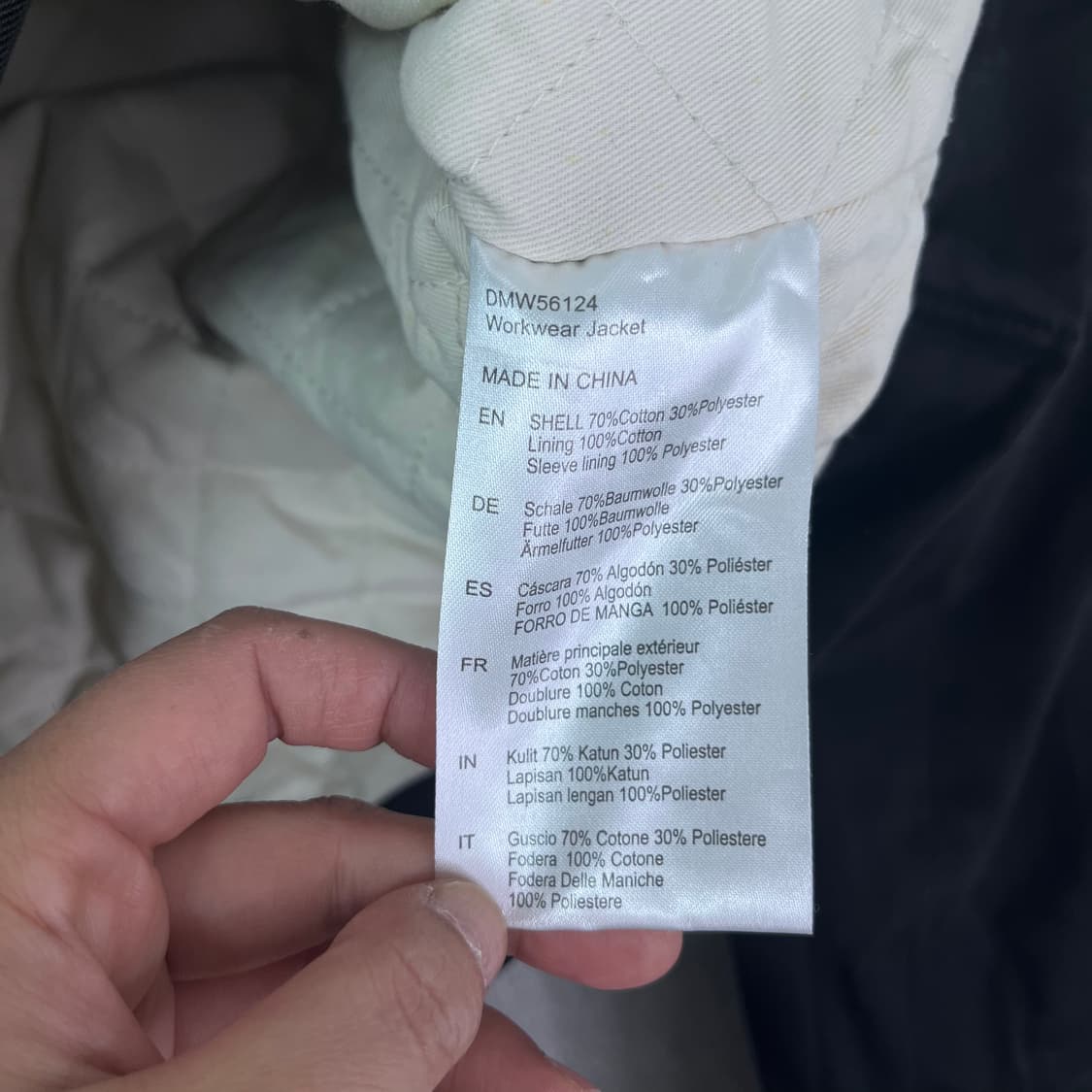 100 데우스 엑스 마키나 누빔 워크자켓 상품이미지7