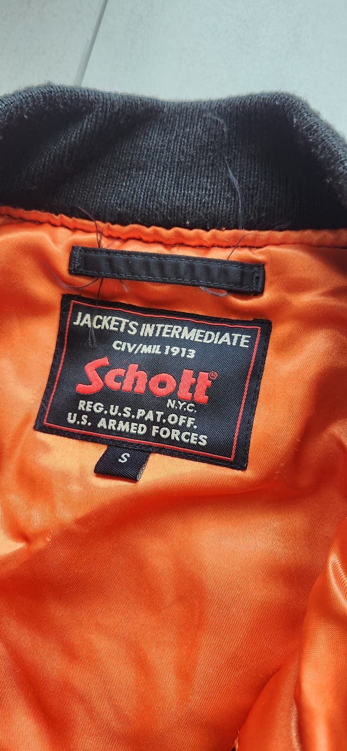 schott 모터사이클 MA-1 항공점퍼 상품이미지2