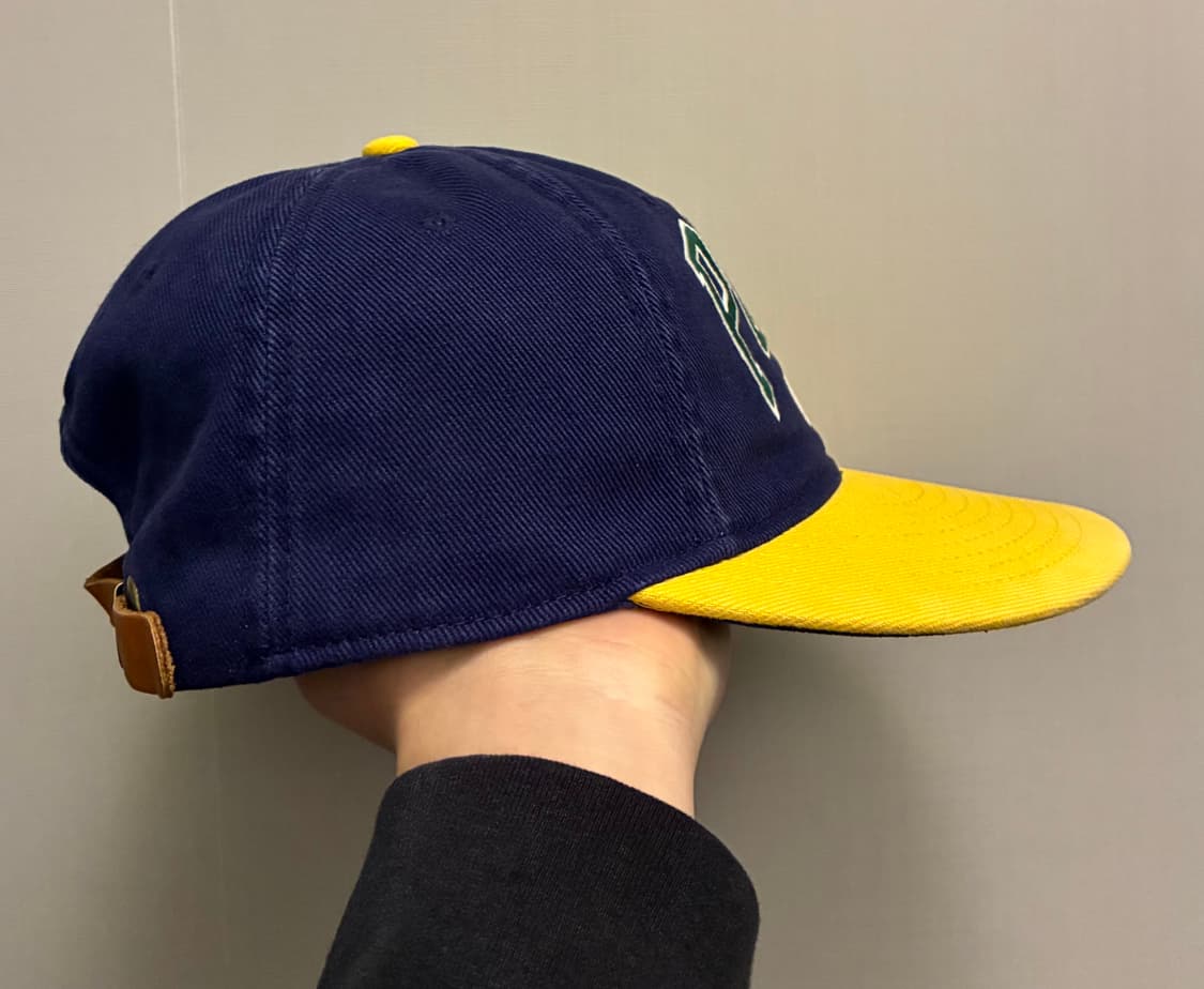 (F)POLO 폴로랄프로렌 트윌 1967 로고 투톤 볼캡 모자 폴로모자 상품이미지5