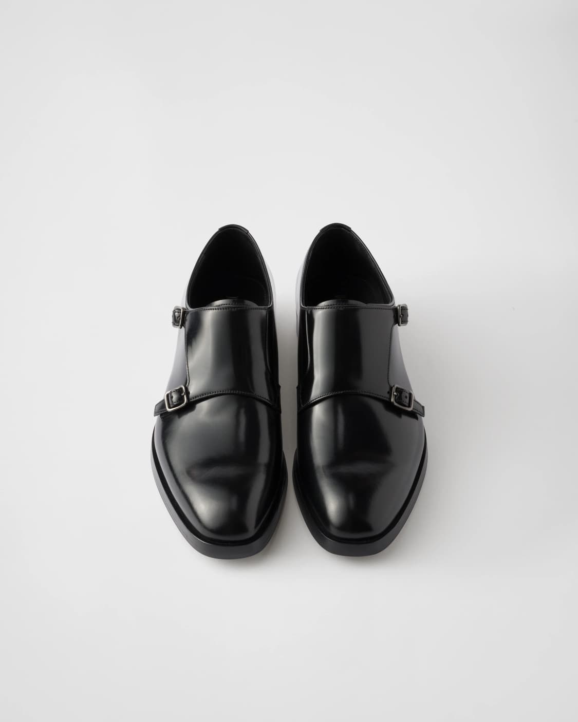 prada brushed leather double monk strap 상품이미지4