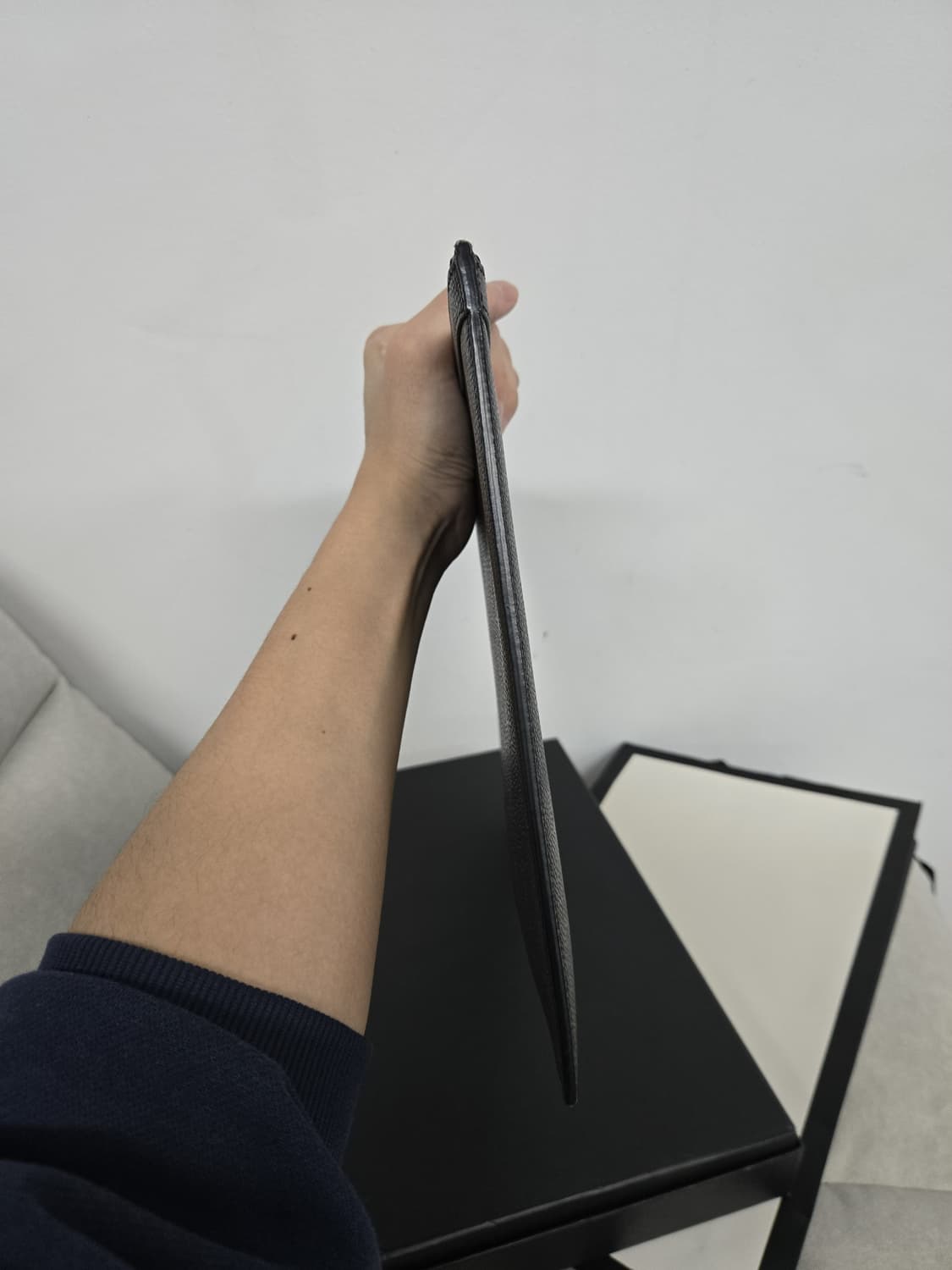 [보증서 정품]톰브라운 삼선 클러치 라지 상품이미지4