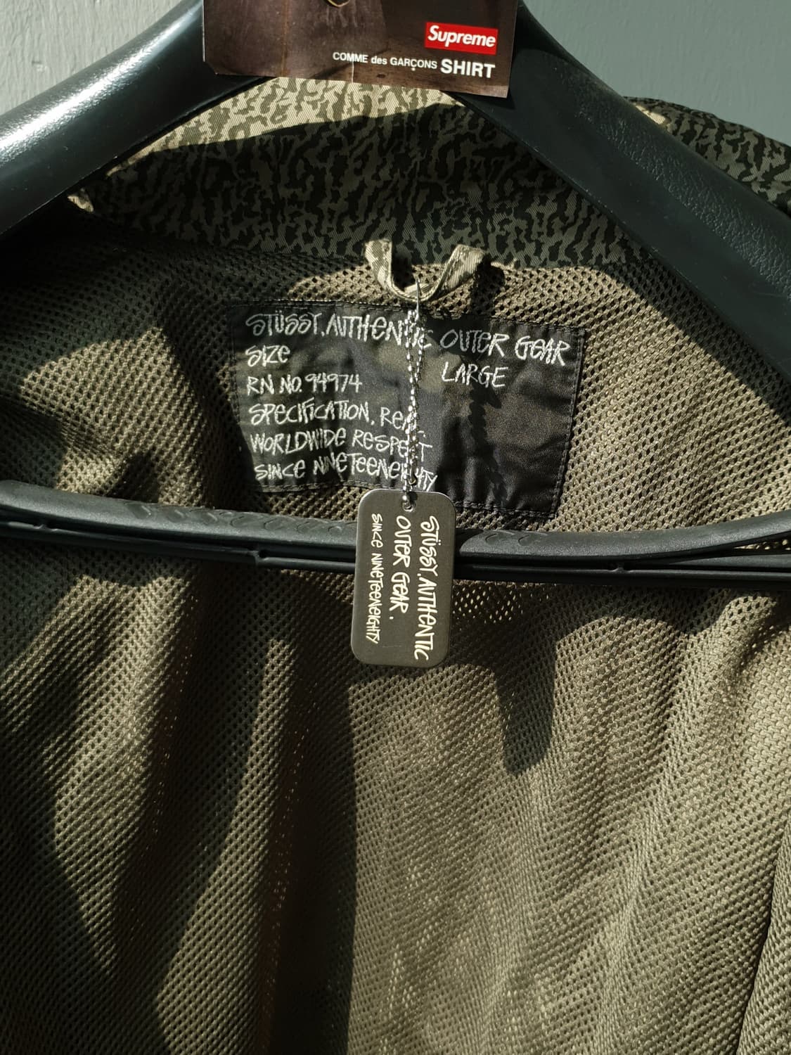 00s STUSSY patchwork jacket 상품이미지9
