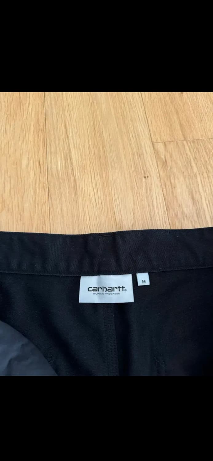 칼하트wip 윕 미드랜드 싱글니 팬츠 블랙 M 상품이미지5