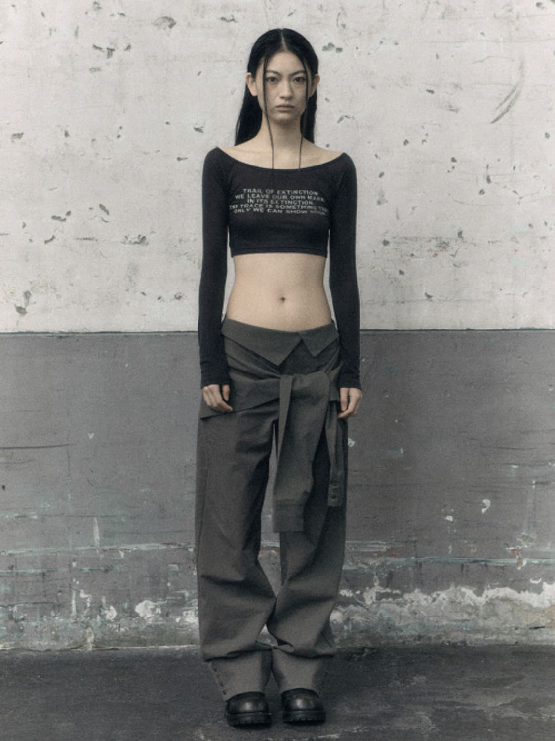 보헤미안서울 turnup wide shirt pants 상품이미지1