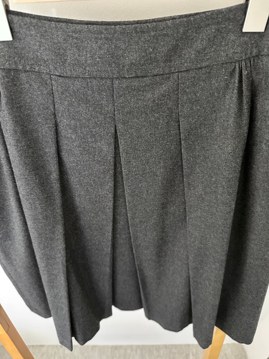 에트로 울 플리츠 스커트 (사이즈31인치) 상품이미지2