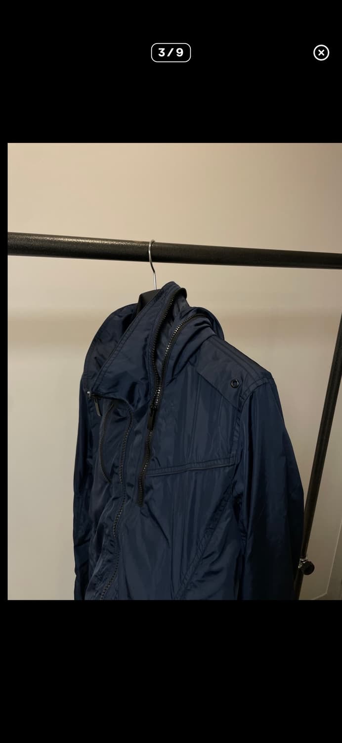 (105) tbj 네이비 락시크 블루종 바람막이 자켓 상품이미지3