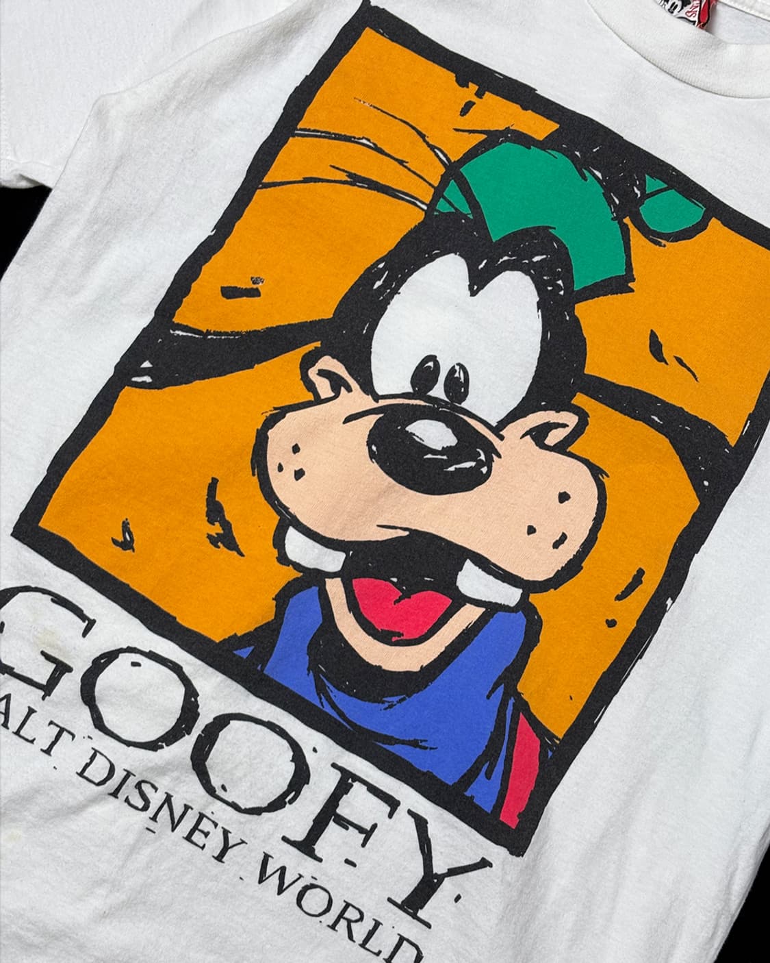 일본빈티지 Disney 구피 티셔츠 상품이미지4