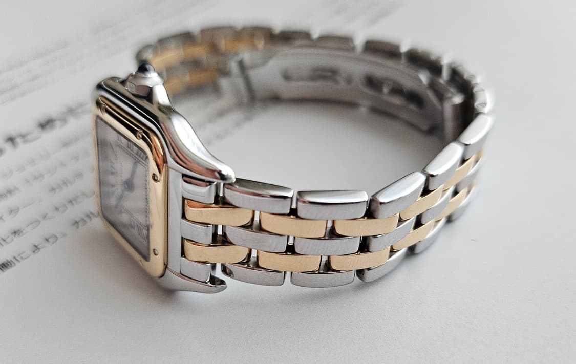 까르띠에 팬더 스몰 18k콤비 상품이미지6