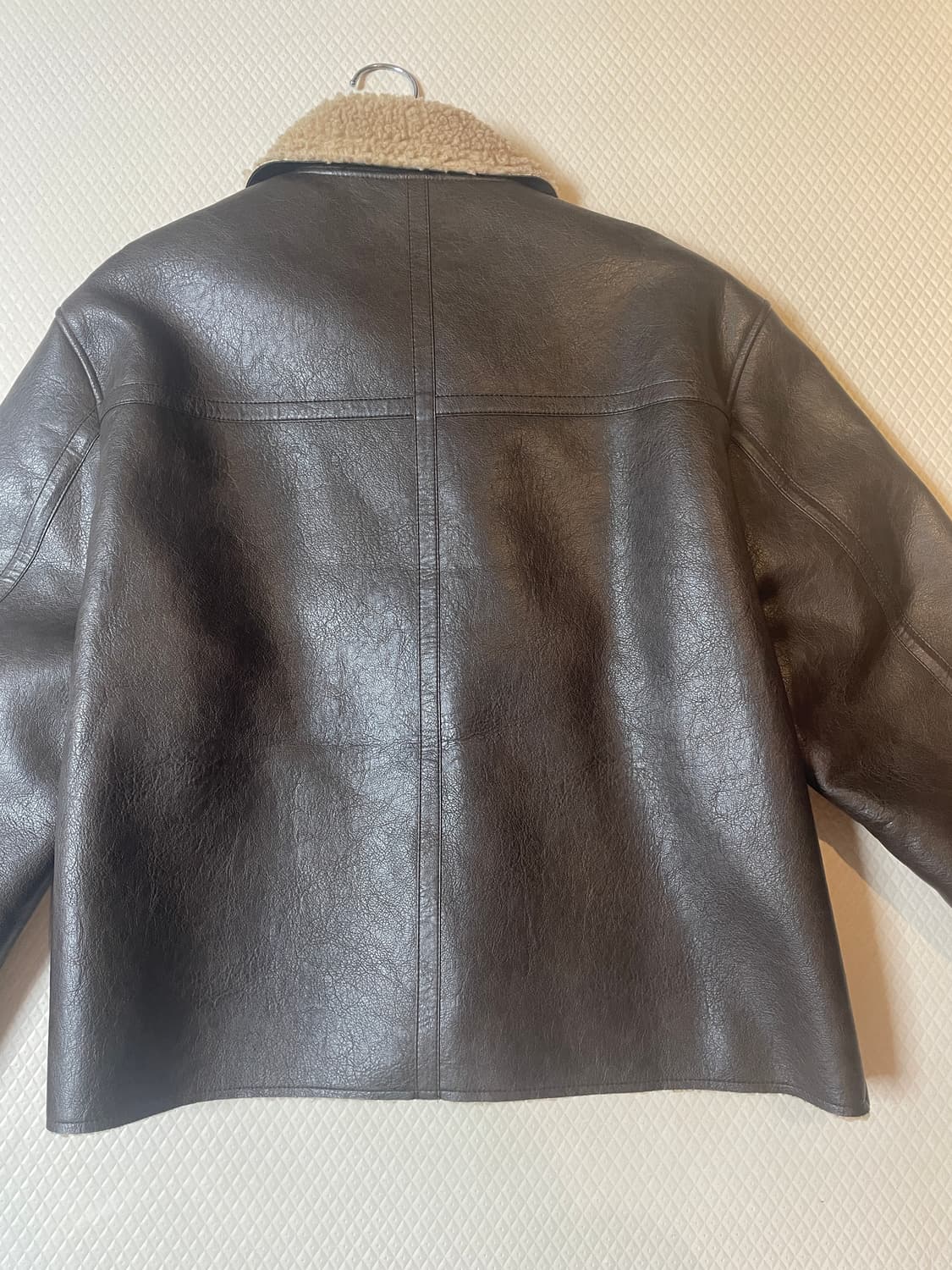 아르반 크롭 무스탕 자켓 새상품 상품이미지8