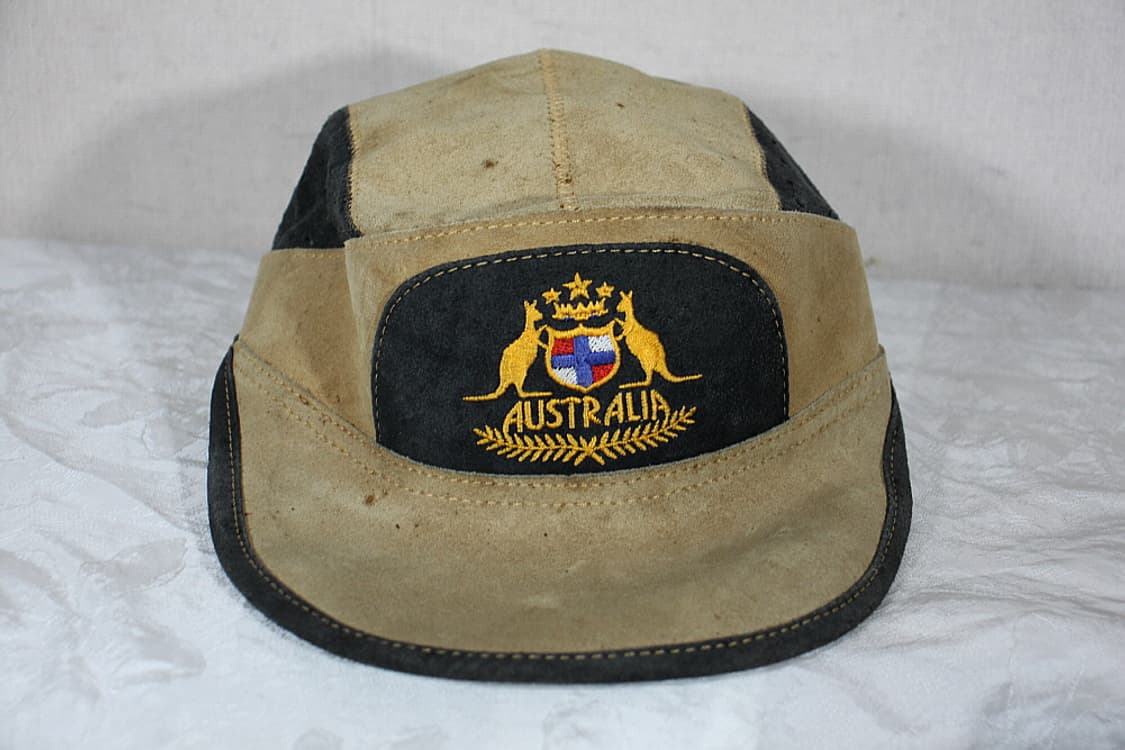 호주 갱거루 문양 스웨이드 캠프캡 상품이미지2