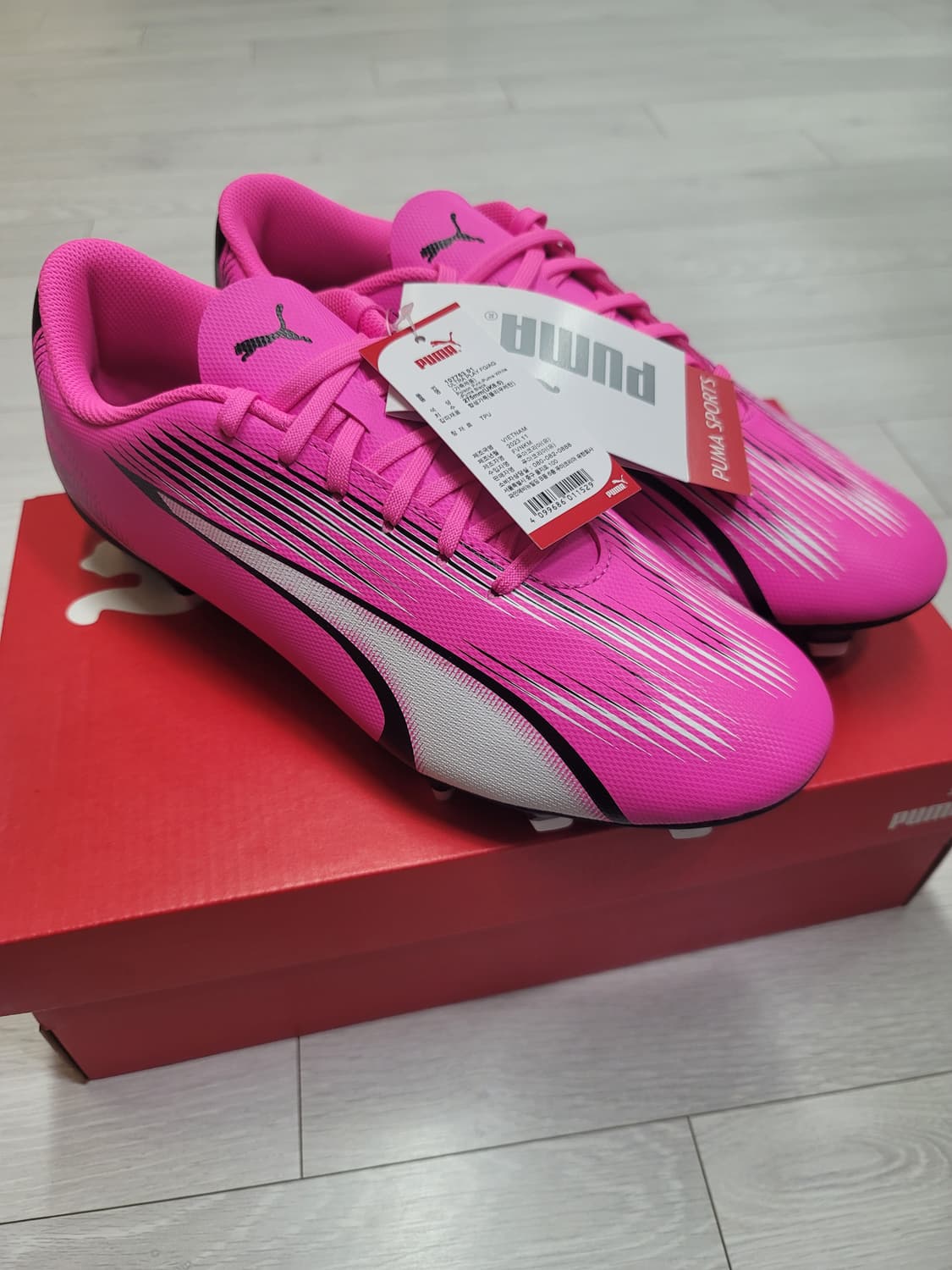 (275)푸마 축구화 울트라 플레이 FG/AG[대전 직거래도 가능] 상품이미지10