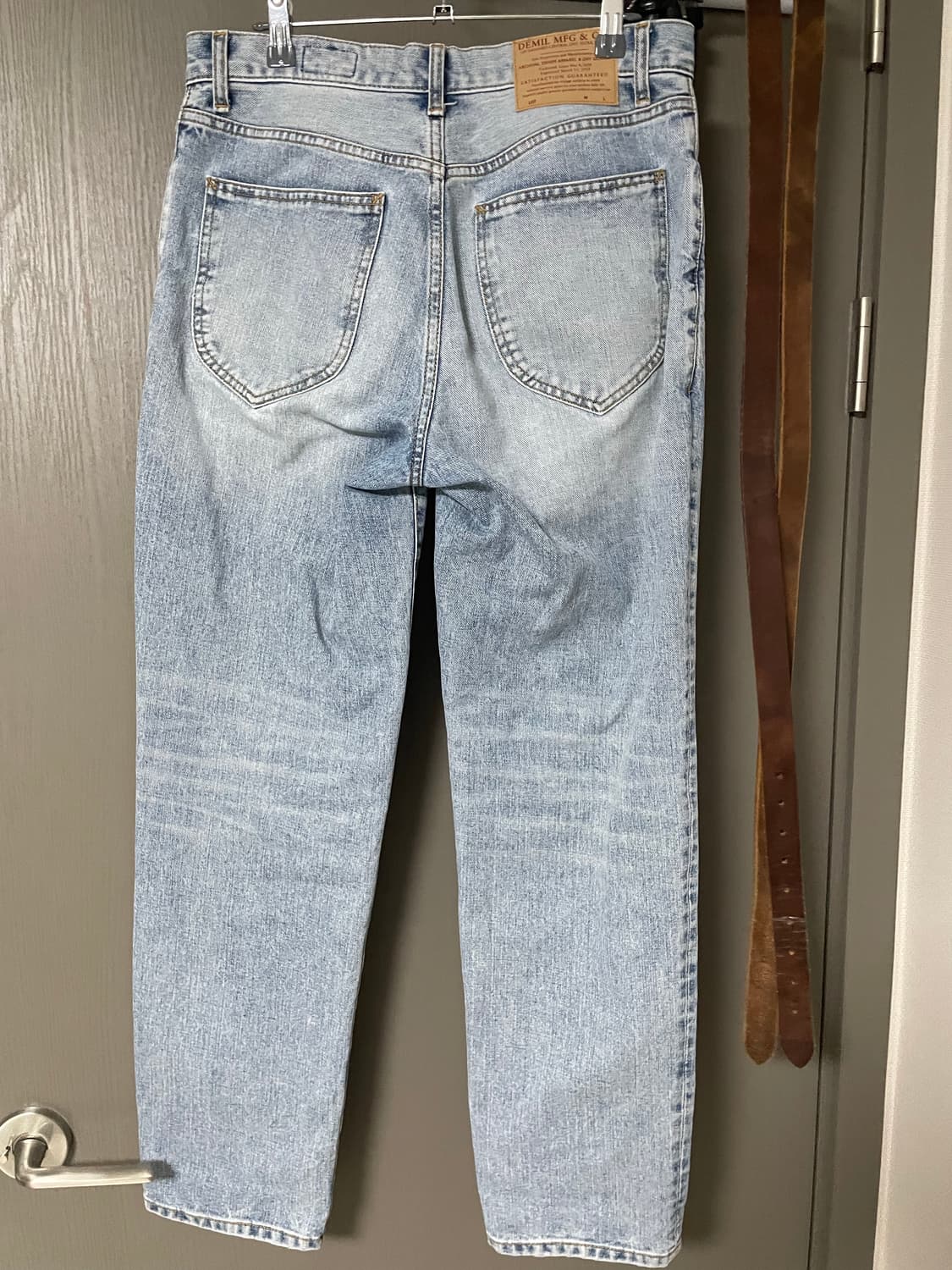 [30] 데밀 LOT.026 헐리우드 슬림 데님 LOVED 연청진 상품이미지3