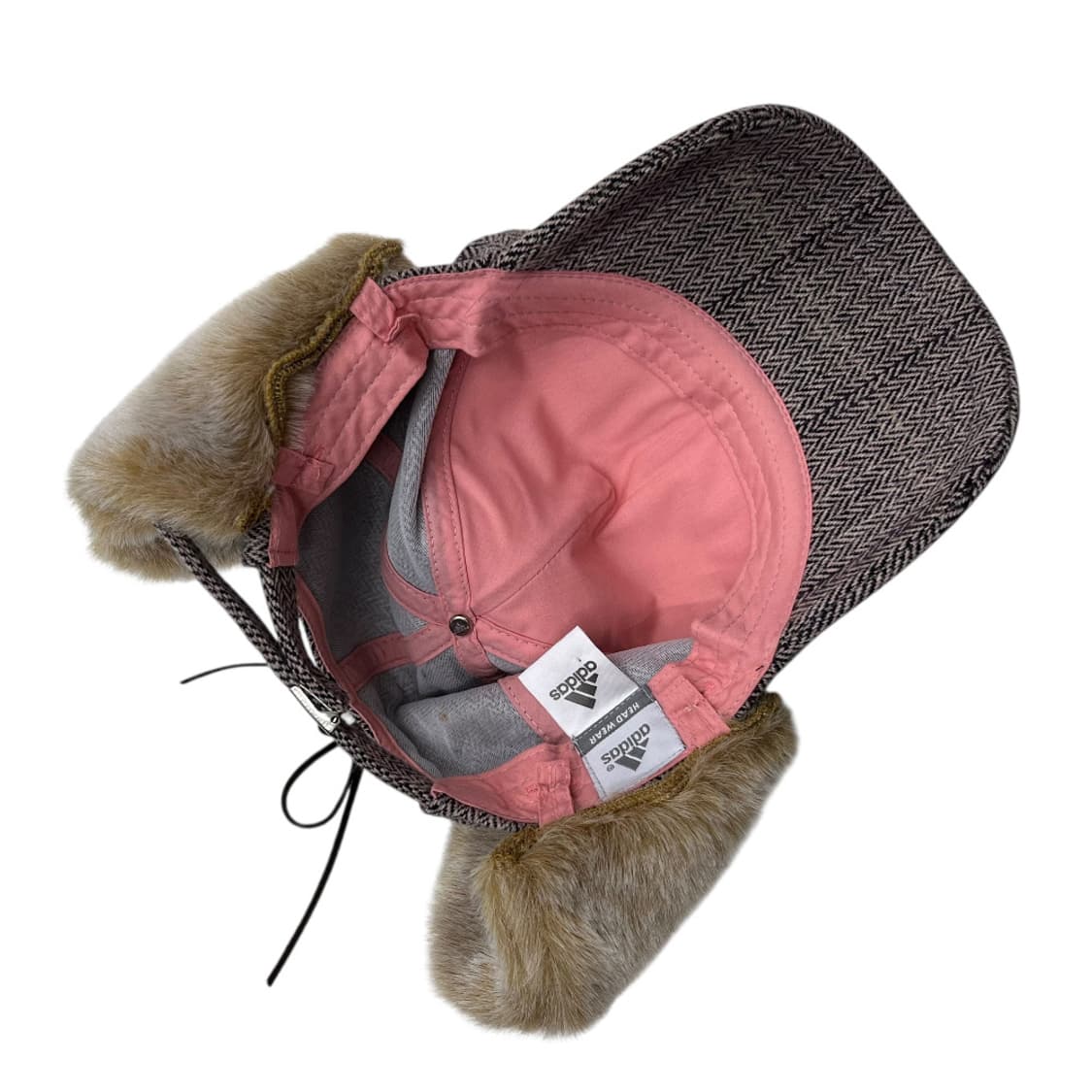 아디다스 y2k 딸기핑크 군밤모자 상품이미지10