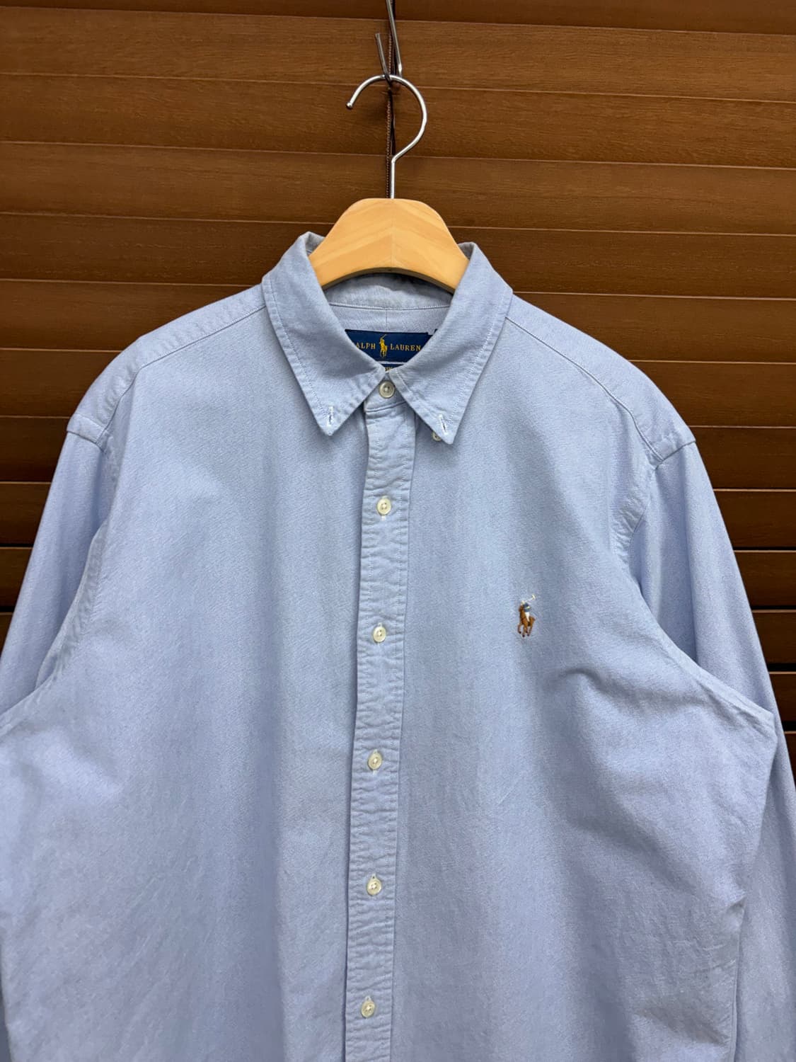 폴로 랄프로렌 파스텔 솔리드 셔츠 상품이미지5