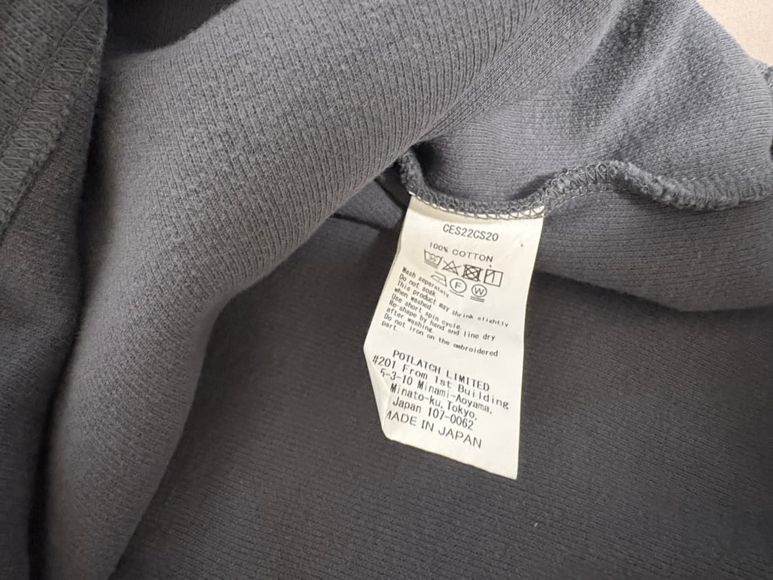 카브엠트 지그보이 하프집업 차콜 M 상품이미지4