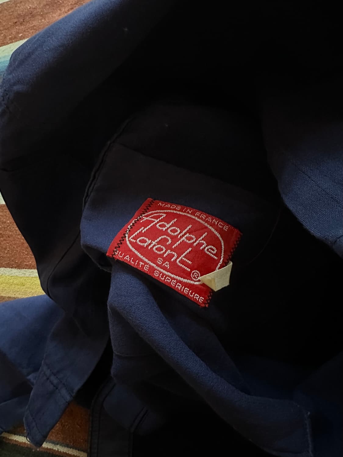 60s 아돌프라퐁 몰스킨 프렌치 워크 자켓 상품이미지6