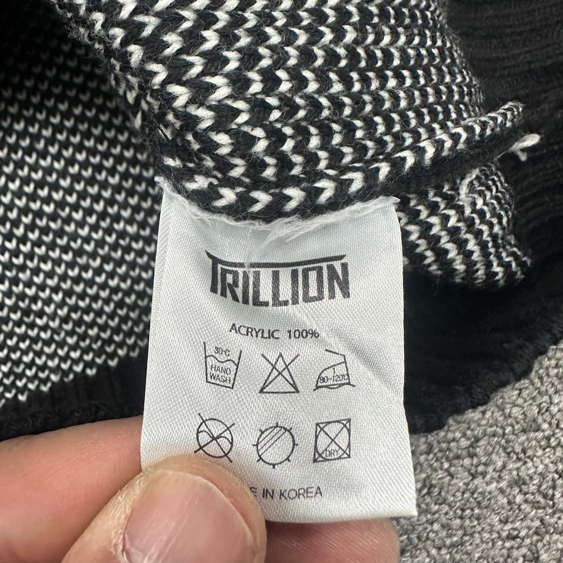 트릴리온 니트 상품이미지4