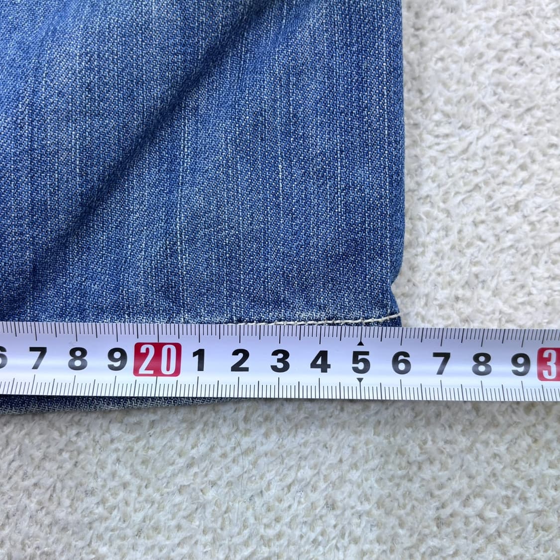 30 빈티지 데님 버뮤다 카고 팬츠 0409E 상품이미지8