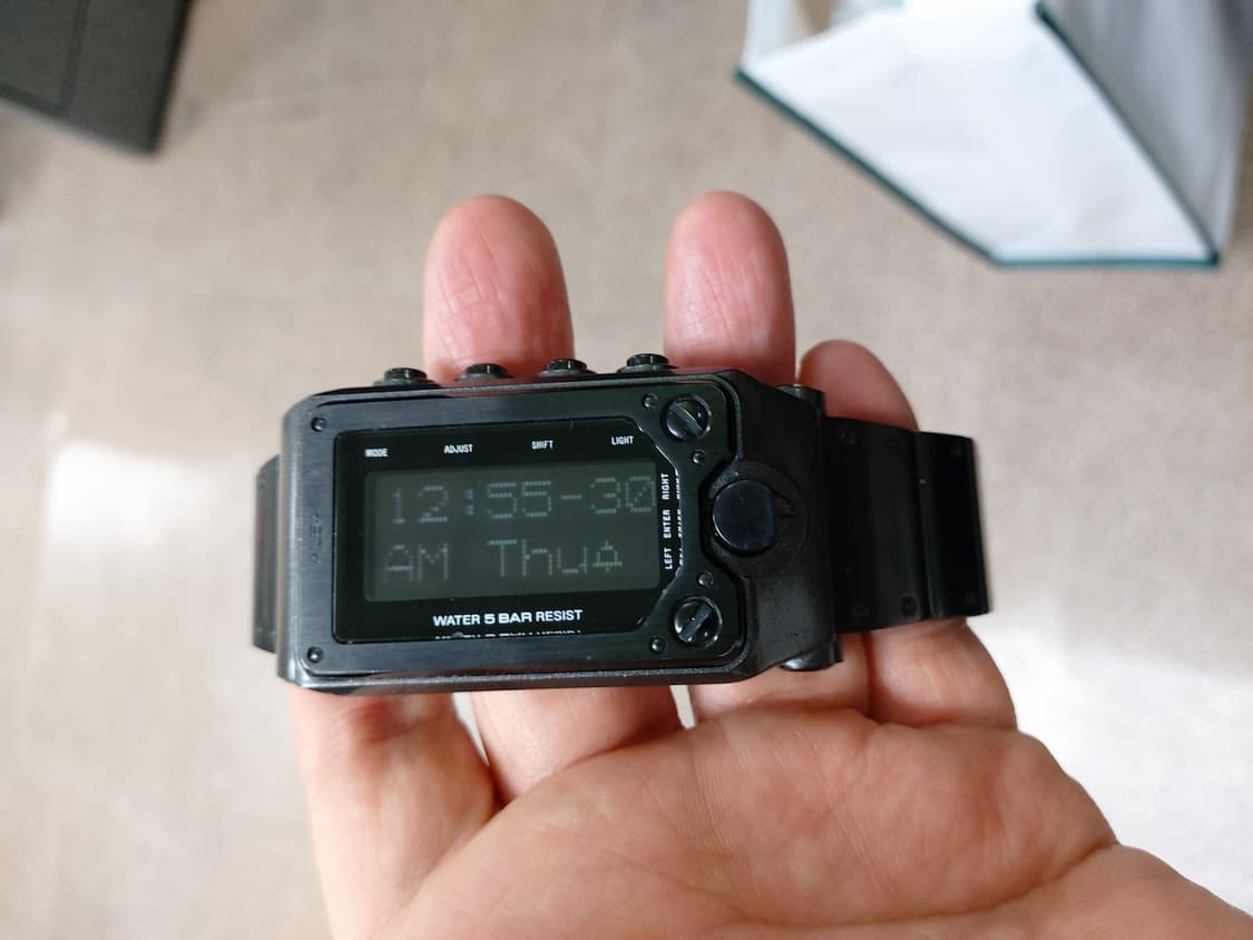 세이코 알바 웹 블랙 디지털  상품이미지1