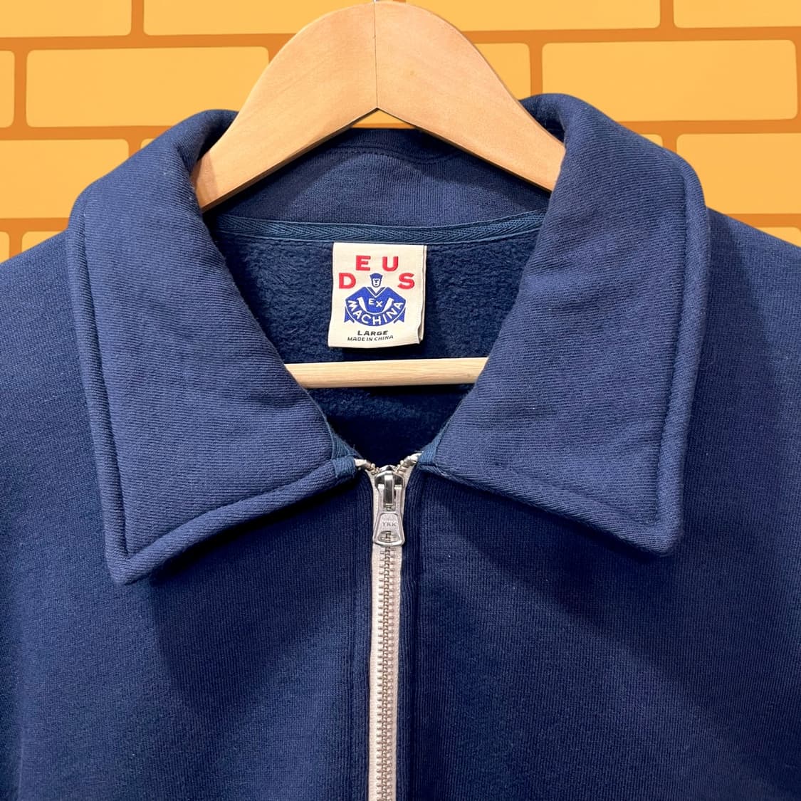 데우스 엑스 마키나 네이비 반집업 (L) 상품이미지2