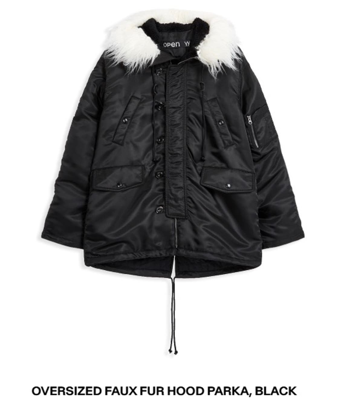 오픈 와이와이 퍼 후드 파카 M 상품이미지1