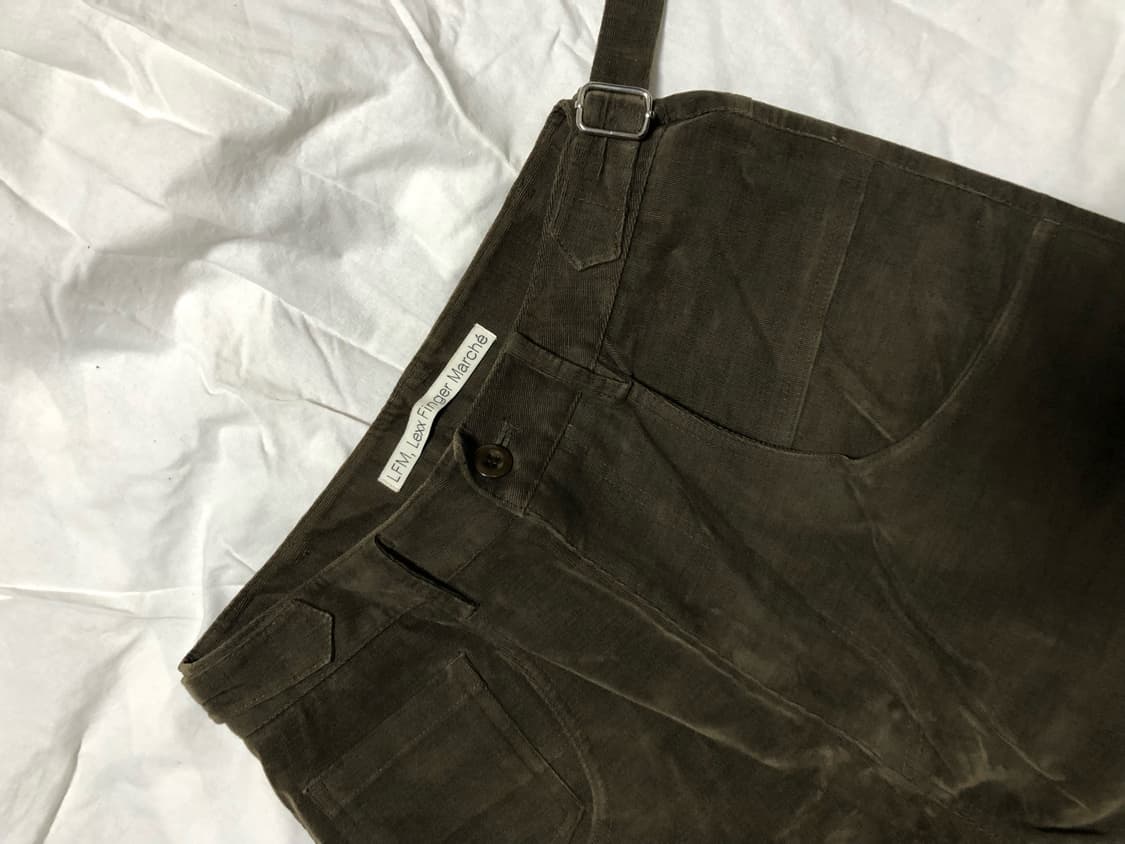 1) LFM 카키브라운 코듀로이 팬츠 상품이미지2