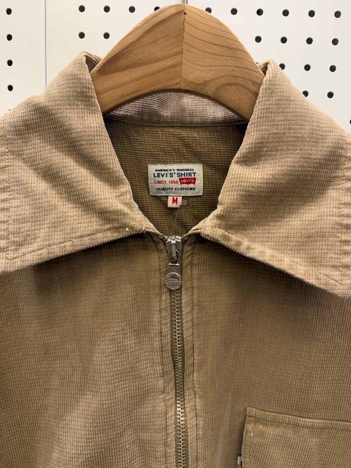 리바이스 코튼 패턴 브라운 자켓 U388 상품이미지4